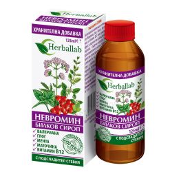 Антистрес билков сироп НЕВРОМИН 125мл Herballab