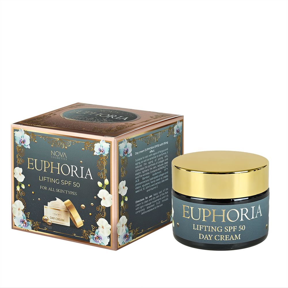 Лифтинг дневен крем EUPHORIA SPF 50 - 40мл.