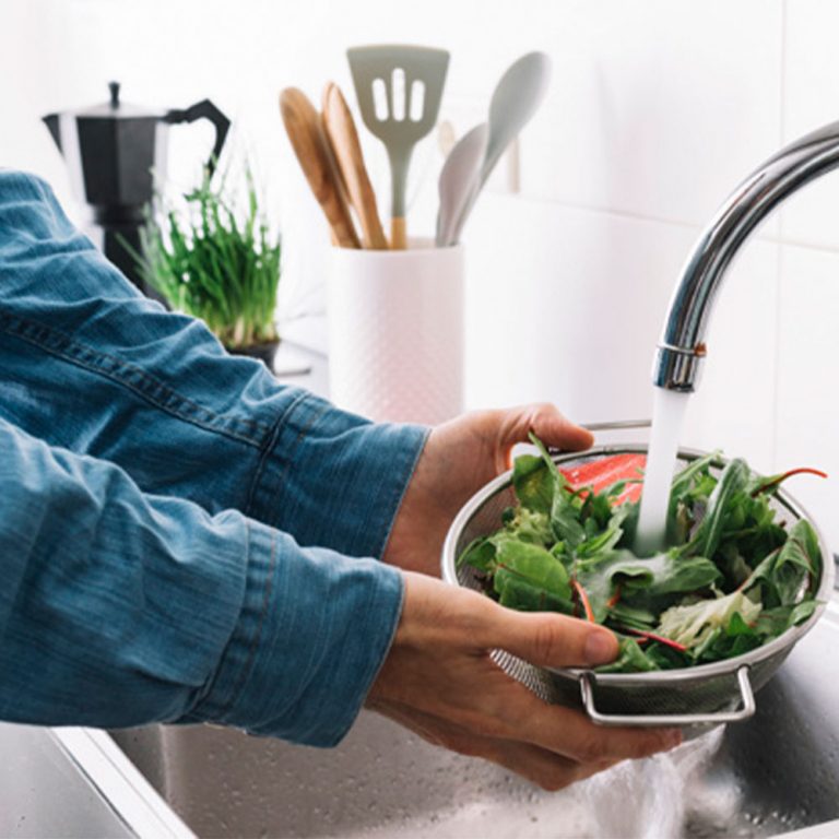 Дезинфекция на продукти от пазара или магазина