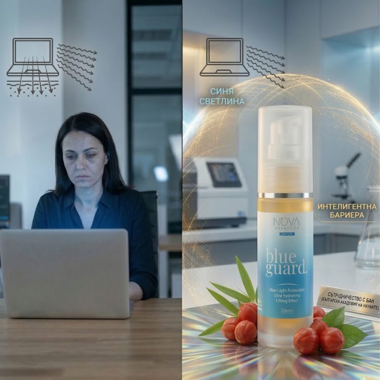 Дигиталното стареене: Защо 8 часа пред лаптопа увреждат кожата ви колкото слънцето навън?