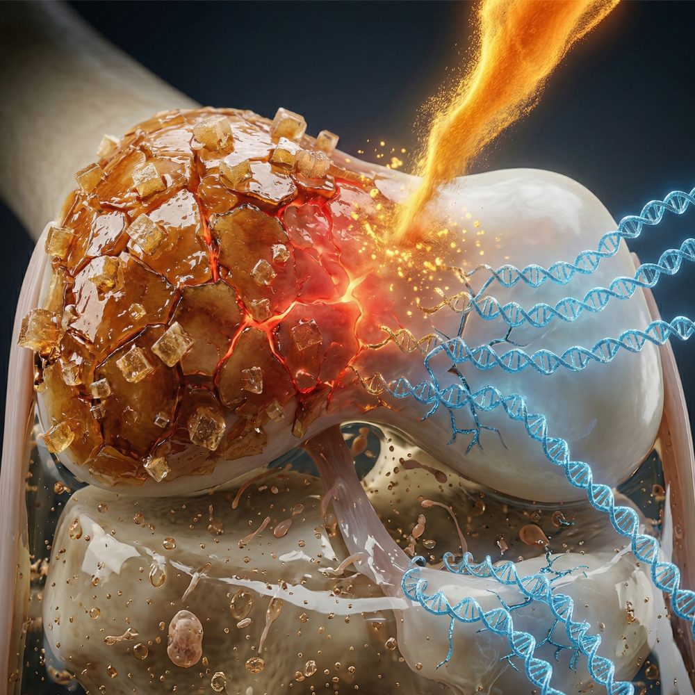 "Сладките" стави: Как захарта разрушава хрущялите ви и защо колагенът сам по себе си не стига?