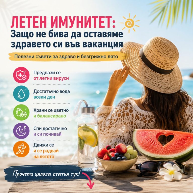 Летен имунитет: защо не бива да оставяме здравето си във ваканция